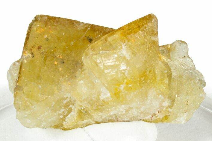 Gemmy Yellow Fluorite Cluster - Spain #327158